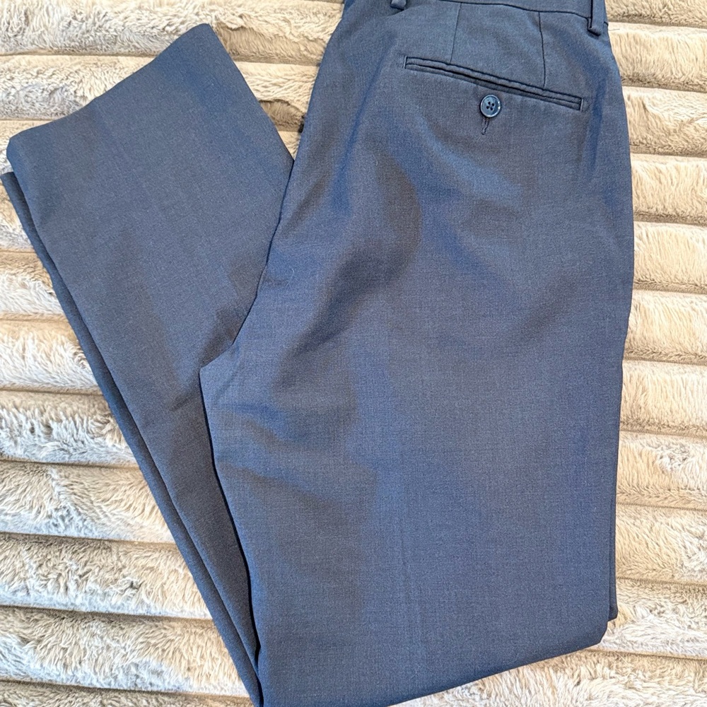 Calvin Klein Men's Gray Dress Pants